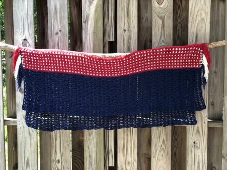4th of July Boho PonchoPattern